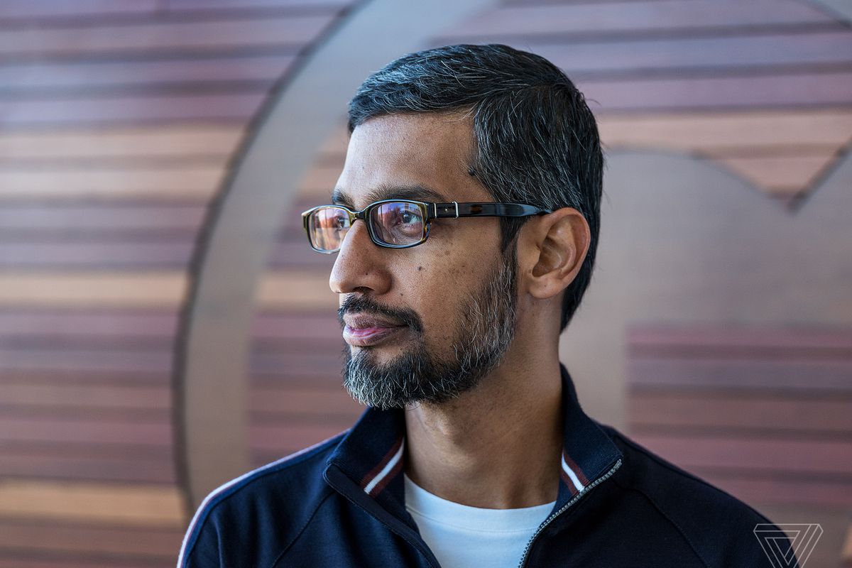 CEO Google Sundar Pichai Mendapatkan 242 Juta USD. Sumber Foto: theverge.com